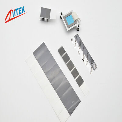 Low Thermal Impedance 9.6W/mK Thermal Conductive Phase Change Material For Processors And Semiconductors