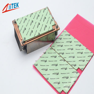 0.25mmT 35 Shore 00 Green Silicone Heat Sink Thermal Pad For Medical Devices
