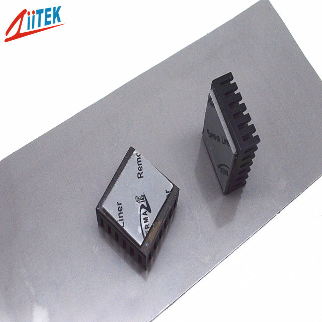 TIF®100-15-11UF Series Thermal Pad product image showing material structure and application